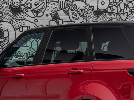 land rover range rover sport 2014-2021 Gloss Black Pillar Cover Diagram