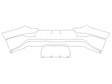 land-rover range rover sport Avery Dennison Clear Bra Door Cup Precut PPF Diagram