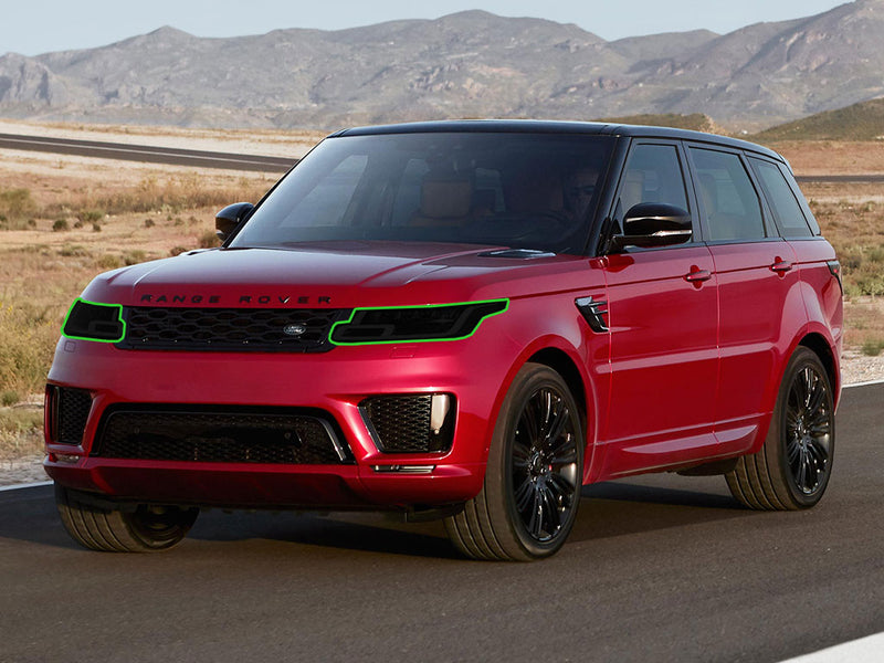 land rover range rover sport 2023-2025 Headlight Tint Location