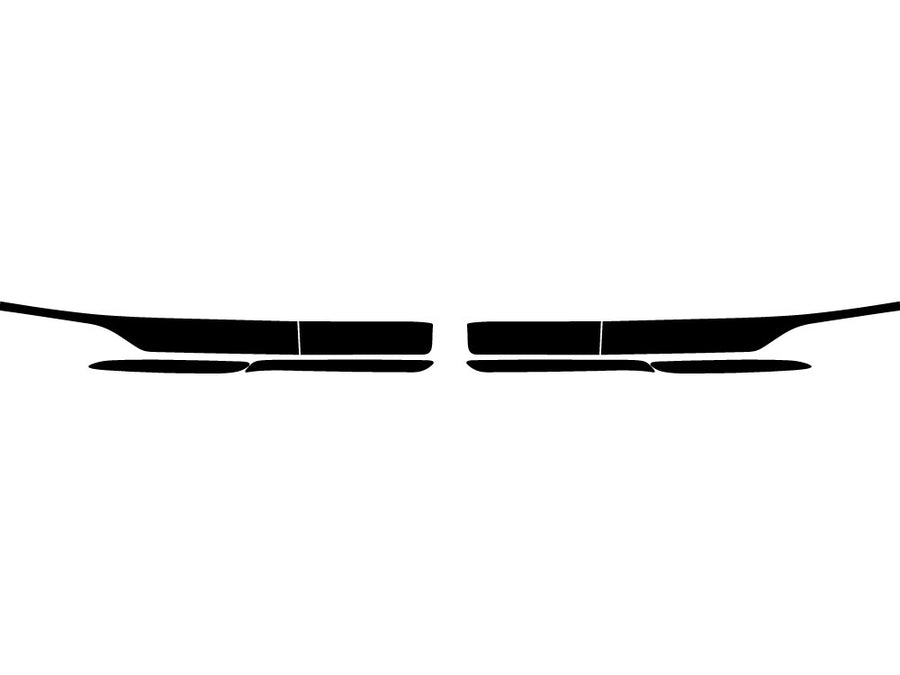 range rover velar Precut Tail Light Tint Diagram
