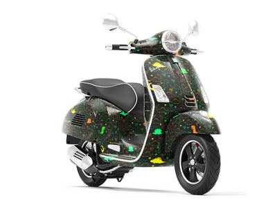 Land Rulers Dinosaur Vespa Scooter Wrap Film