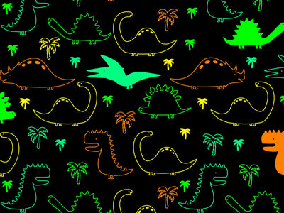Land Rulers Dinosaur Vinyl Wrap Pattern~Rwraps Series 914 Digitally Printed Vinyl Wrap~0