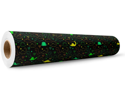 Land Rulers Dinosaur Wrap Film Wholesale Roll~Rwraps Series 914 Digitally Printed Vinyl Roll~5