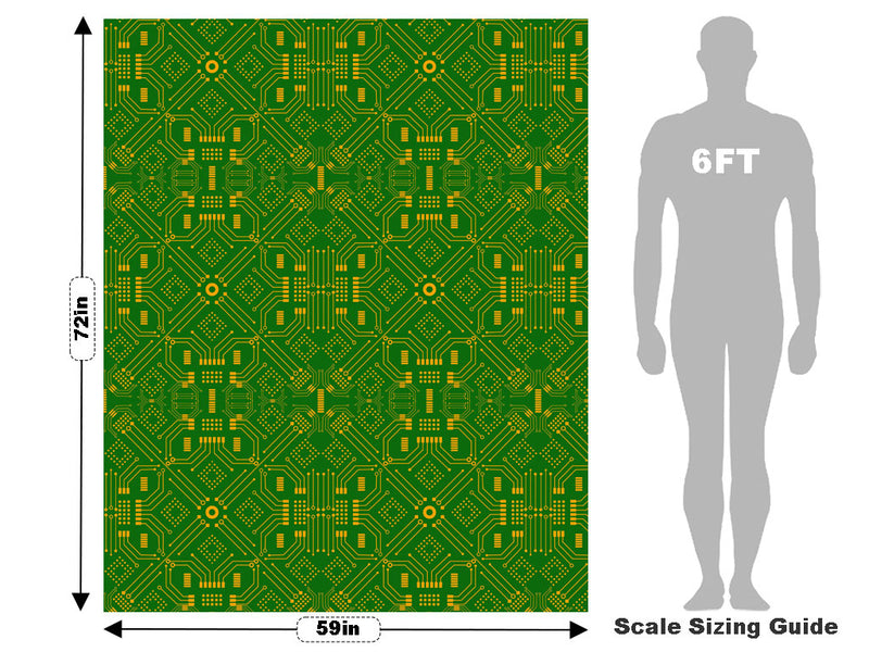 Large Clover Technology Vehicle Wrap Scale~Rwraps Series 914 Large Clover Technology Measurements~2