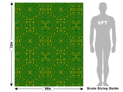 Large Clover Technology Vehicle Wrap Scale~Rwraps Series 914 Large Clover Technology Measurements~2