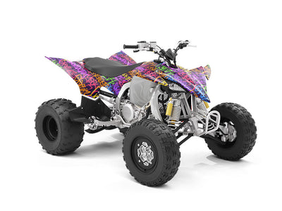 Large Columns Graffiti ATV Wrapping Vinyl