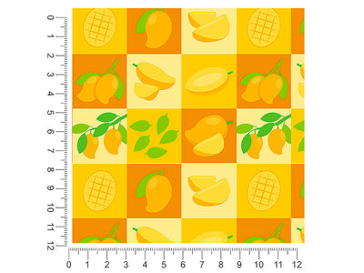 large earlygold fruit 1ft x 1ft Craft Sheets