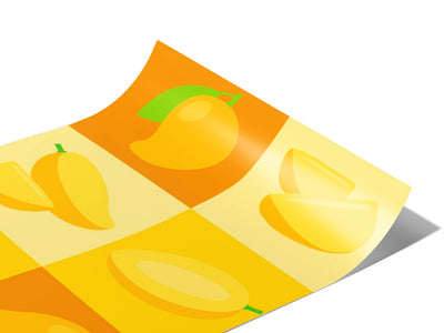 Large Earlygold Fruit Vinyl Wraps~Rwraps Series 914 Digitally Printed Vinyl Wrap~0