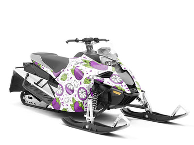 Large Lingsar Fruit Custom Wrapped Snowmobile