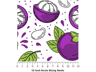 Large Lingsar Fruit Vinyl Film Pattern Size 12 inch Scale~Rwraps Large Lingsar Fruit Sizing Chart~2
