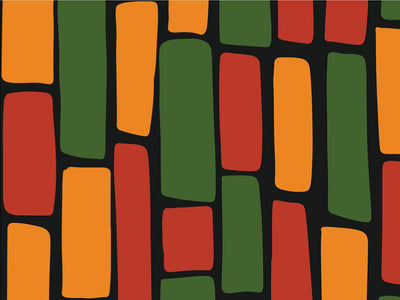 Large Rastafarian Brick Vinyl Wrap Pattern~Rwraps Series 914 Digitally Printed Vinyl Wrap~0