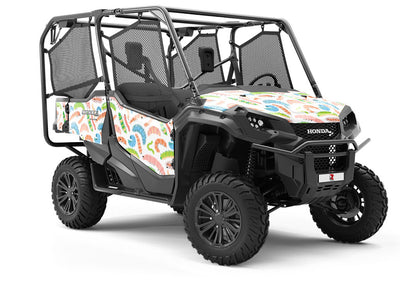 Larval Disco Bug Utility Vehicle Vinyl Wrap