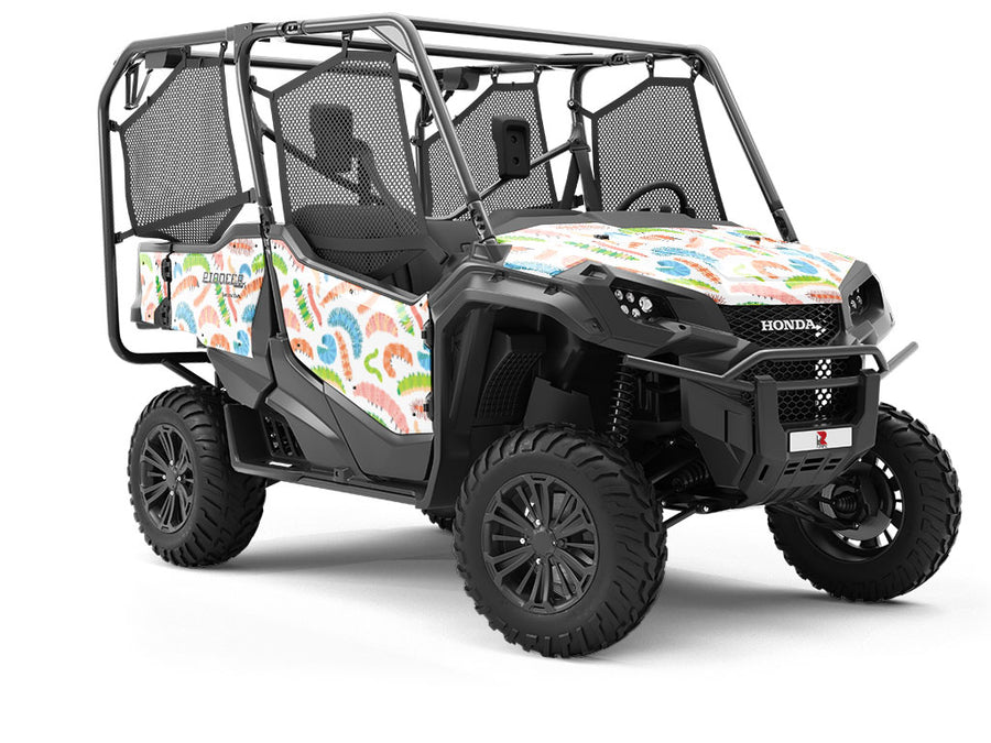 Larval Disco Bug Utility Vehicle Vinyl Wrap