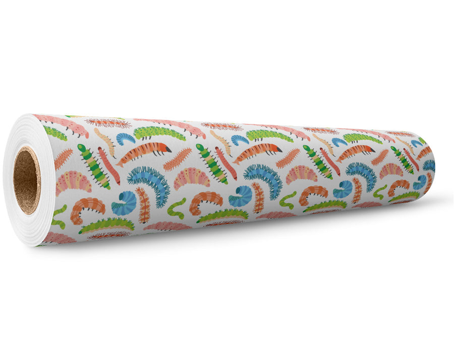 Larval Disco Bug Wrap Film Wholesale Roll~Rwraps Series 914 Digitally Printed Vinyl Roll~5