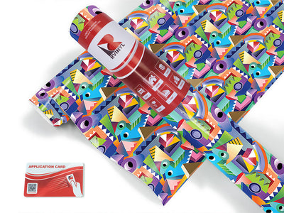 later alligator mosaic Craft Vinyl Roll