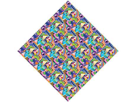 Later Alligator Mosaic Vinyl Wrap Pattern