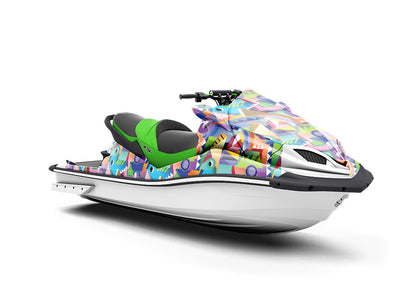Later Alligator Mosaic Jet Ski Vinyl Customized Wrap