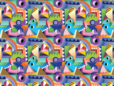 Later Alligator Mosaic Vinyl Wrap Pattern~Rwraps Series 914 Digitally Printed Vinyl Wrap~0