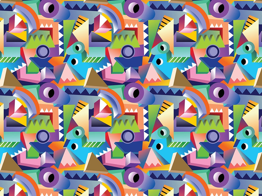 Later Alligator Mosaic Vinyl Wrap Pattern~Rwraps Series 914 Digitally Printed Vinyl Wrap~0