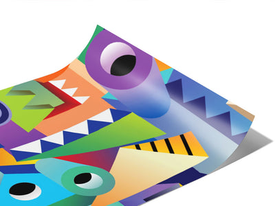 Later Alligator Mosaic Vinyl Wraps~Rwraps Series 914 Digitally Printed Vinyl Wrap~0