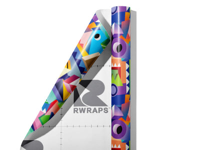 Later Alligator Mosaic Wrap Film Sheets~Rwraps Series 914 Later Alligator Mosaic Scrolled Sheet~3