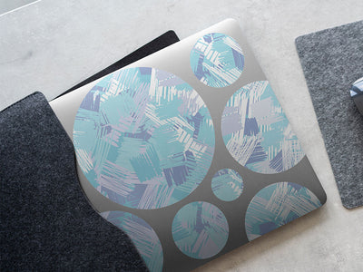 laundry crisp abstract geometric DIY Laptop Stickers