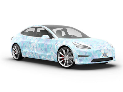 Laundry Crisp Abstract Vehicle Vinyl Wrap