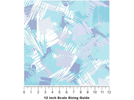 Laundry Crisp Abstract Vinyl Film Pattern Size 12 inch Scale~Rwraps Laundry Crisp Abstract Sizing Chart~2
