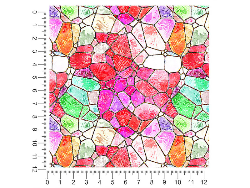 lava floor mosaic 1ft x 1ft Craft Sheets