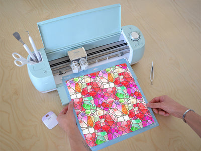 lava floor mosaic Cricut Compatible Vinyl