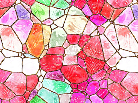 Lava Floor Mosaic Vinyl Wrap Pattern~Rwraps Series 914 Digitally Printed Vinyl Wrap~0