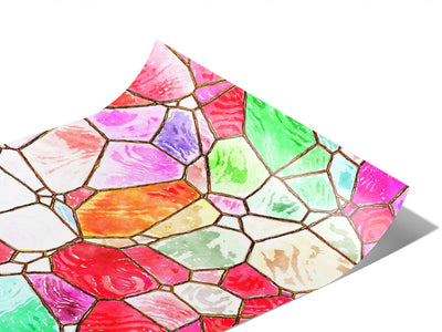 Lava Floor Mosaic Vinyl Wraps~Rwraps Series 914 Digitally Printed Vinyl Wrap~0