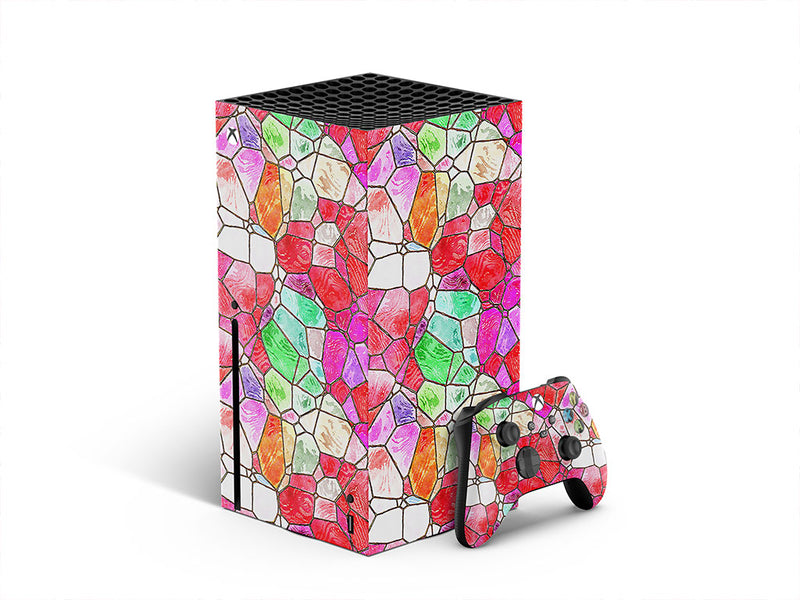 lava floor mosaic XBOX DIY Decal