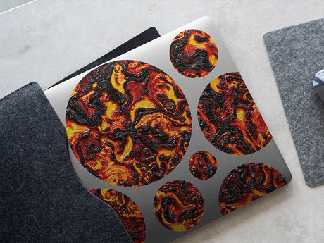 lava tube lava DIY Laptop Stickers