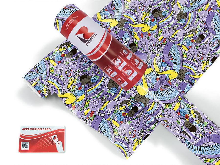 lavender chords music Craft Vinyl Roll