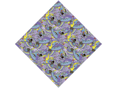 Lavender Chords Music Vinyl Wrap Pattern