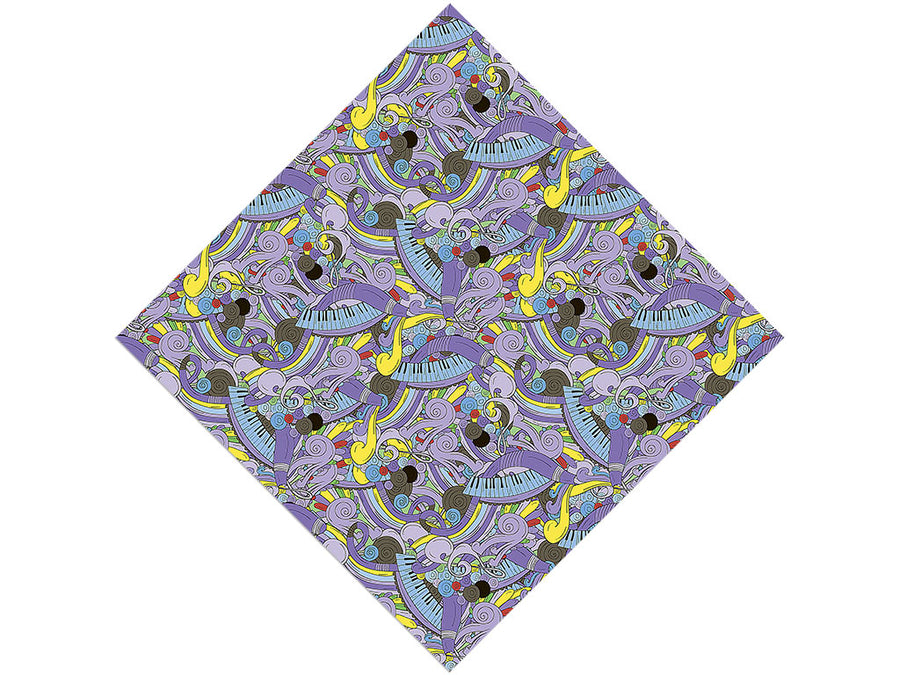 Lavender Chords Music Vinyl Wrap Pattern