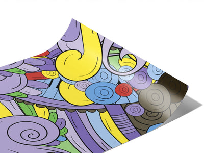 Lavender Chords Music Vinyl Wraps~Rwraps Series 914 Digitally Printed Vinyl Wrap~0