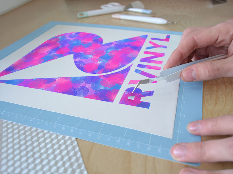 lavender dreams tie dye Easy Weed Craft Vinyl