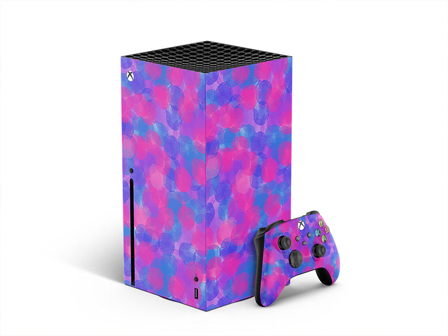 lavender dreams tie dye XBOX DIY Decal