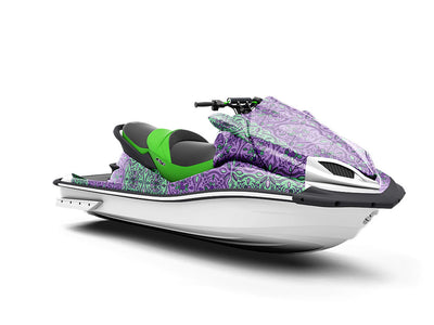 Lavender Tile Jet Ski Vinyl Customized Wrap