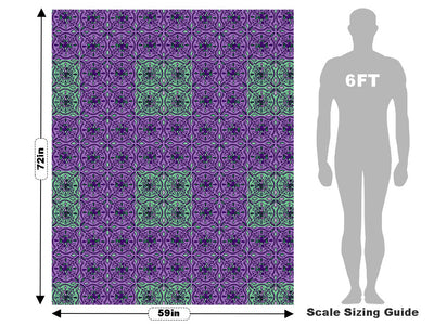 Lavender Tile Vehicle Wrap Scale~Rwraps Series 914 Lavender Tile Measurements~2