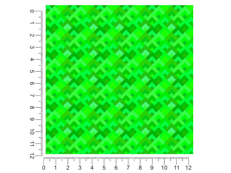 lawn mowing mosaic 1ft x 1ft Craft Sheets