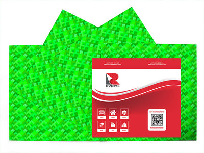 lawn mowing mosaic Craft Vinyl Sheet Pack