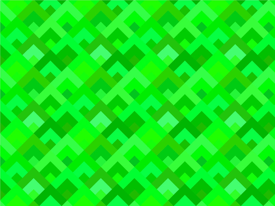 Lawn Mowing Mosaic Vinyl Wrap Pattern~Rwraps Series 914 Digitally Printed Vinyl Wrap~0