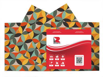 lay it down retro Craft Vinyl Sheet Pack
