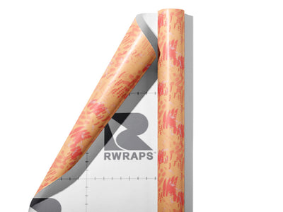 Lazy Afternoon Abstract Wrap Film Sheets~Rwraps Series 914 Lazy Afternoon Abstract Scrolled Sheet~3