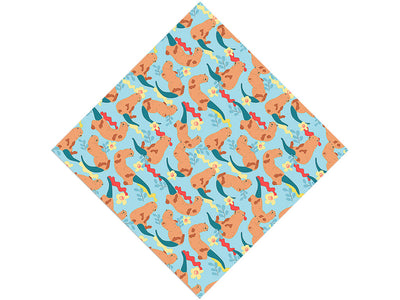 Lazy Otters Marine Life Vinyl Wrap Pattern