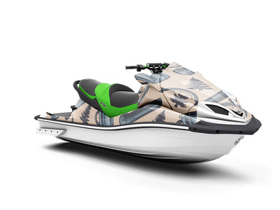 Lead On Camping Jet Ski Vinyl Customized Wrap
