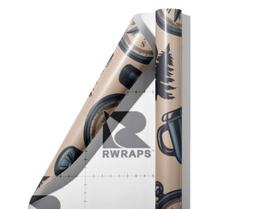 Lead On Camping Wrap Film Sheets~Rwraps Series 914 Lead On Camping Scrolled Sheet~3